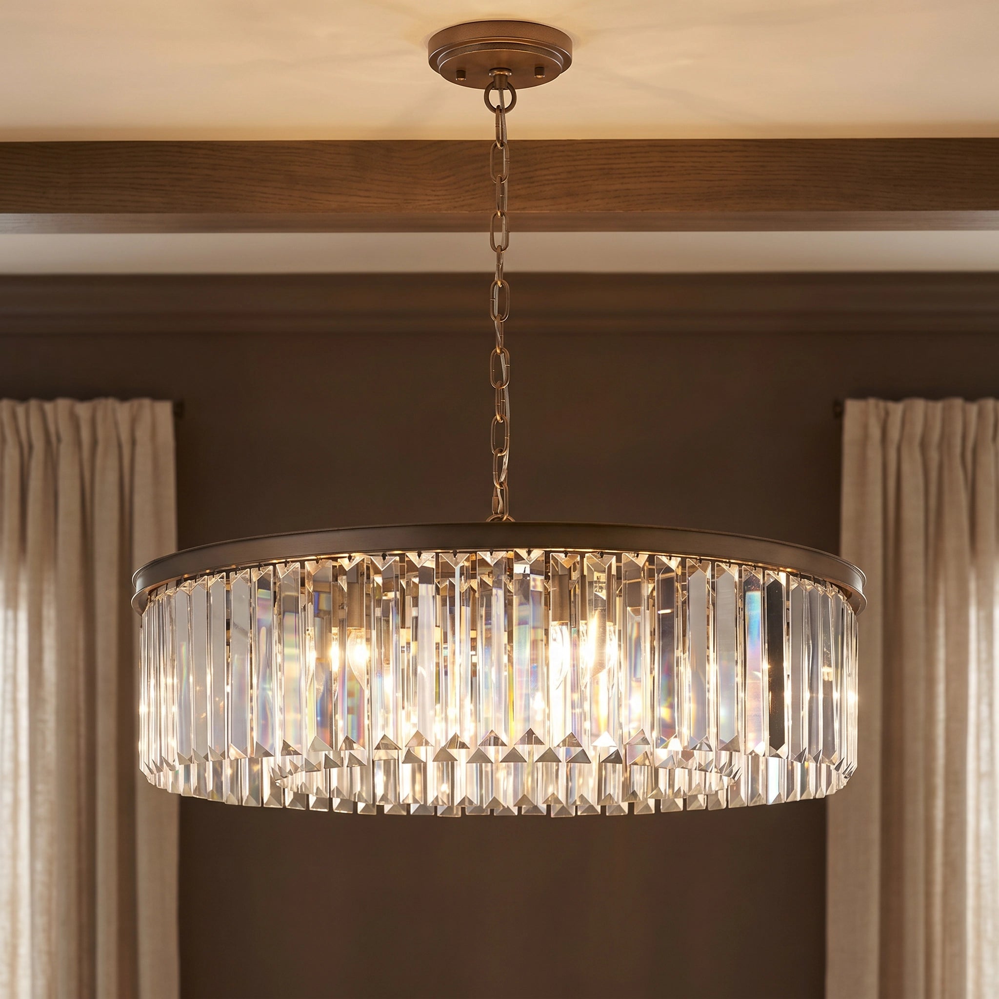Leyland Round Chandelier - Cyran Lamps