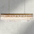 Leyland Tiered Rectangular Chandelier - Cyran Lamps