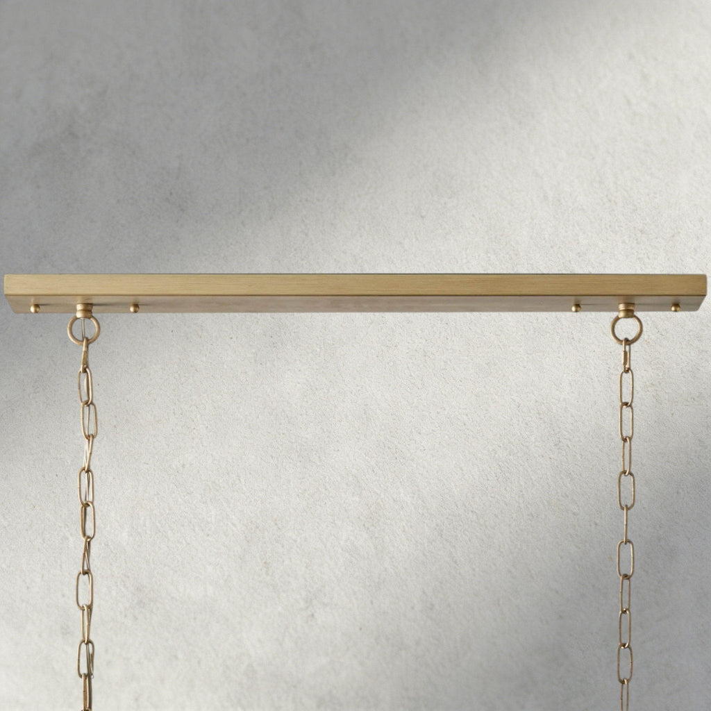 Leyland Tiered Rectangular Chandelier - Cyran Lamps