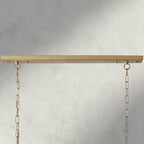 Leyland Tiered Rectangular Chandelier - Cyran Lamps