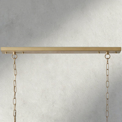 Leyland Tiered Rectangular Chandelier - Cyran Lamps