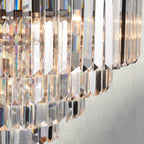 Leyland Tiered Round Chandelier - Cyran Lamps