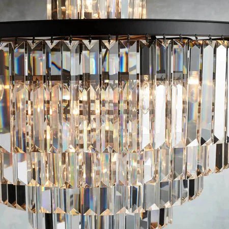 Leyland Tiered Round Chandelier Lighting - Cyran Lamps