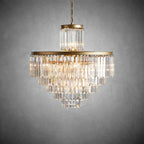 Leyland Tiered Round Chandelier Lighting - Cyran Lamps