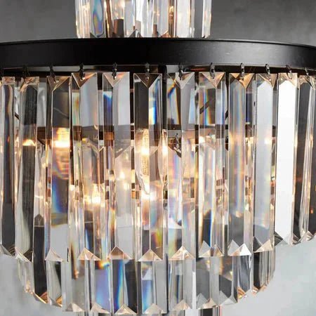 Leyland Tiered Round Chandelier Lighting - Cyran Lamps