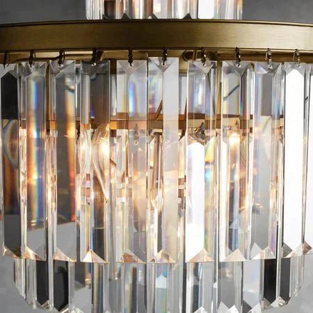 Leyland Tiered Round Chandelier Lighting - Cyran Lamps