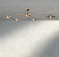 Lily Clear Glass Flushmount - Cyran Lamps