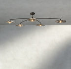 Lily Clear Glass Flushmount - Cyran Lamps