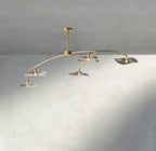 Lily Clear Glass Linear Chandelier - Cyran Lamps