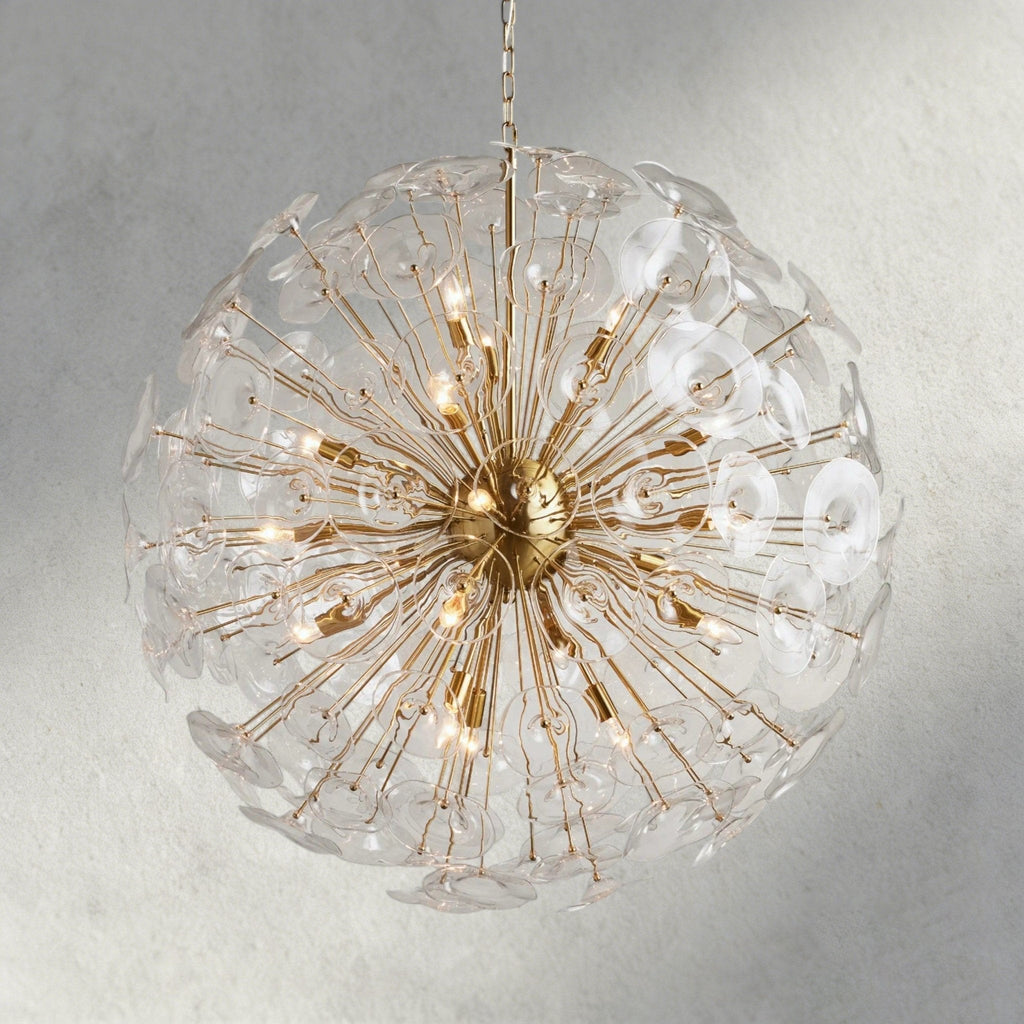 Lily Round Chandelier - Cyran Lamps
