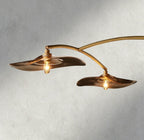 Lily Smoke Glass Linear Chandelier - Cyran Lamps