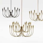 Lione Candelabra Chandelier Light - Cyran Lamps