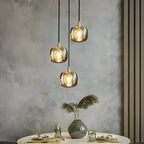 Long Spiral Cubes Crystal Chandelier for Staircase - Cyran Lamps