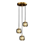 Long Spiral Cubes Crystal Chandelier for Staircase - Cyran Lamps