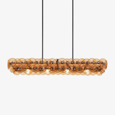 Loren Linear Chandelier - Cyran Lamps