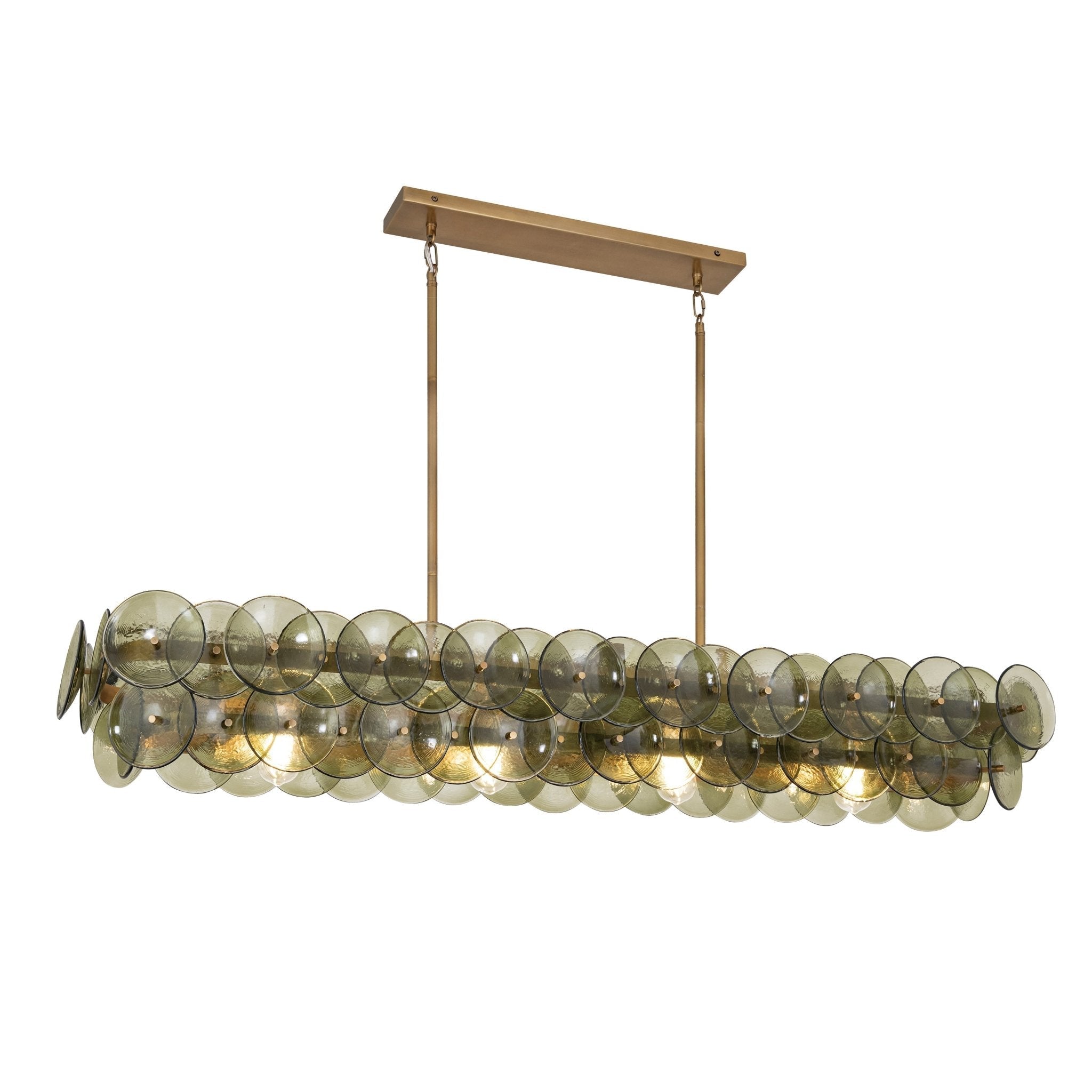 Loren Linear Chandelier - Cyran Lamps