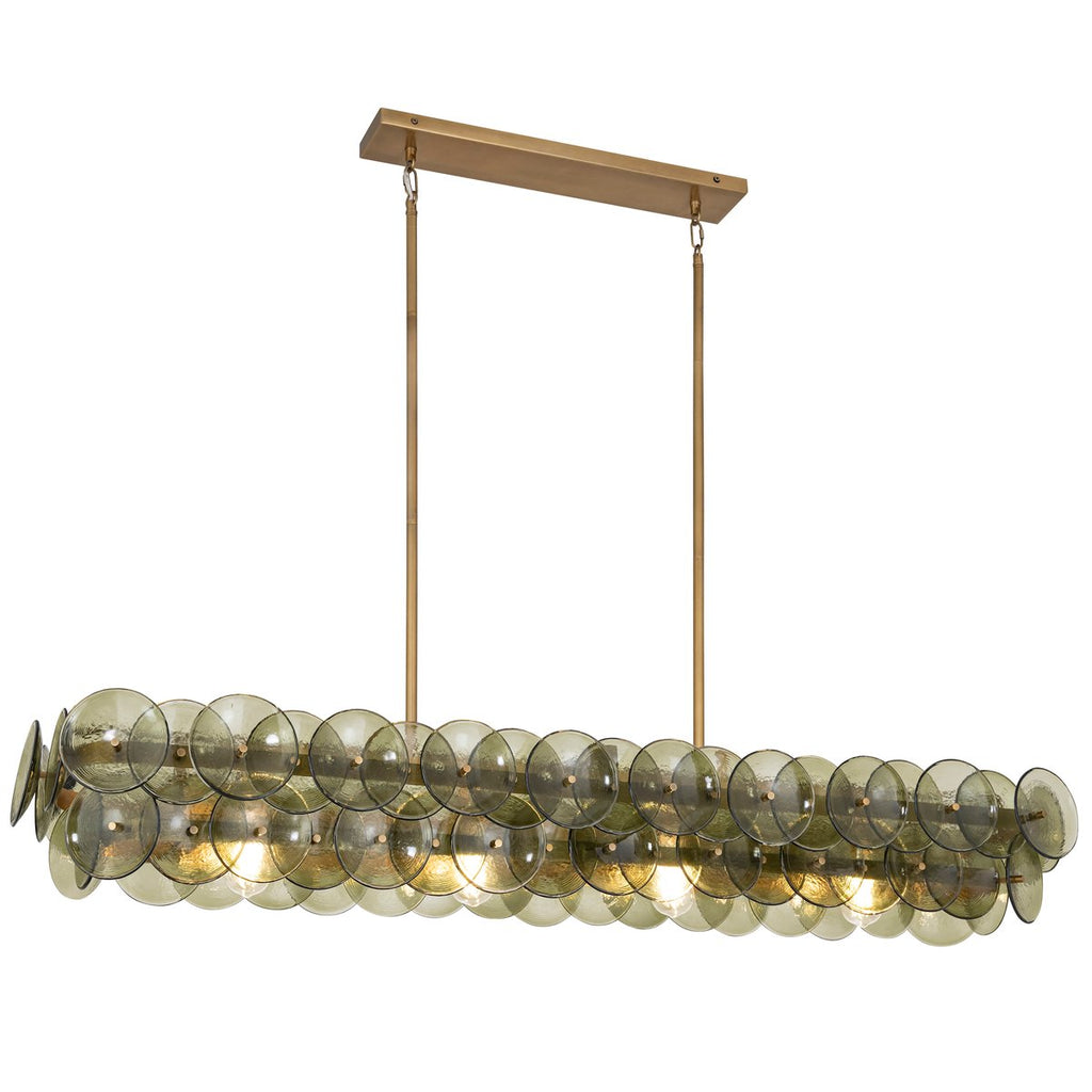Loren Linear Chandelier - Cyran Lamps