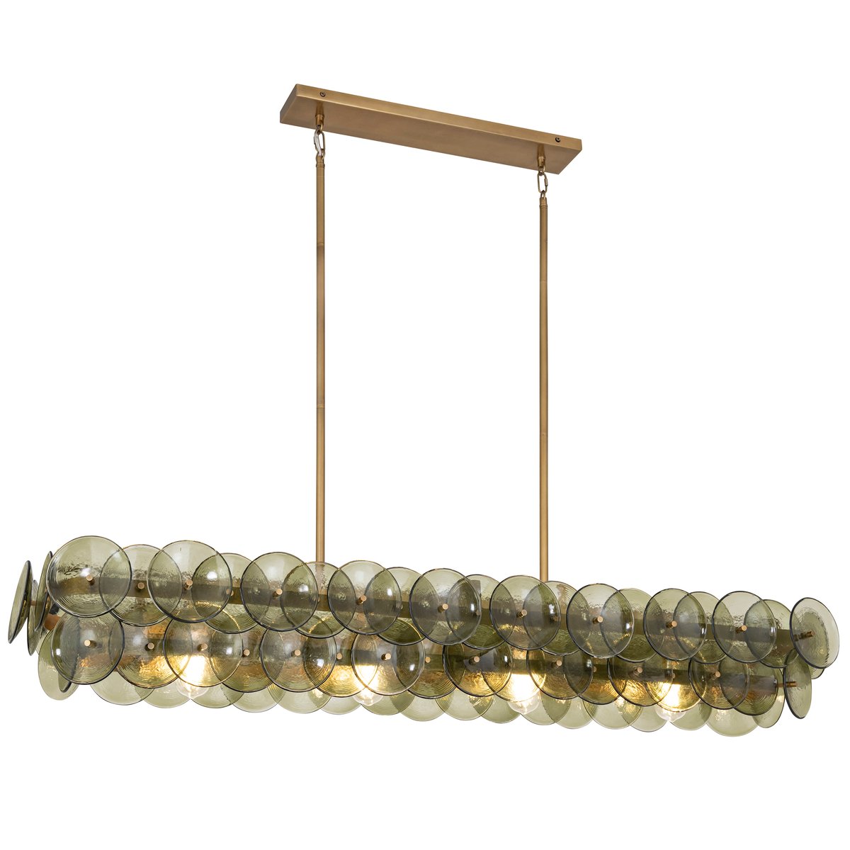 Loren Linear Chandelier - Cyran Lamps