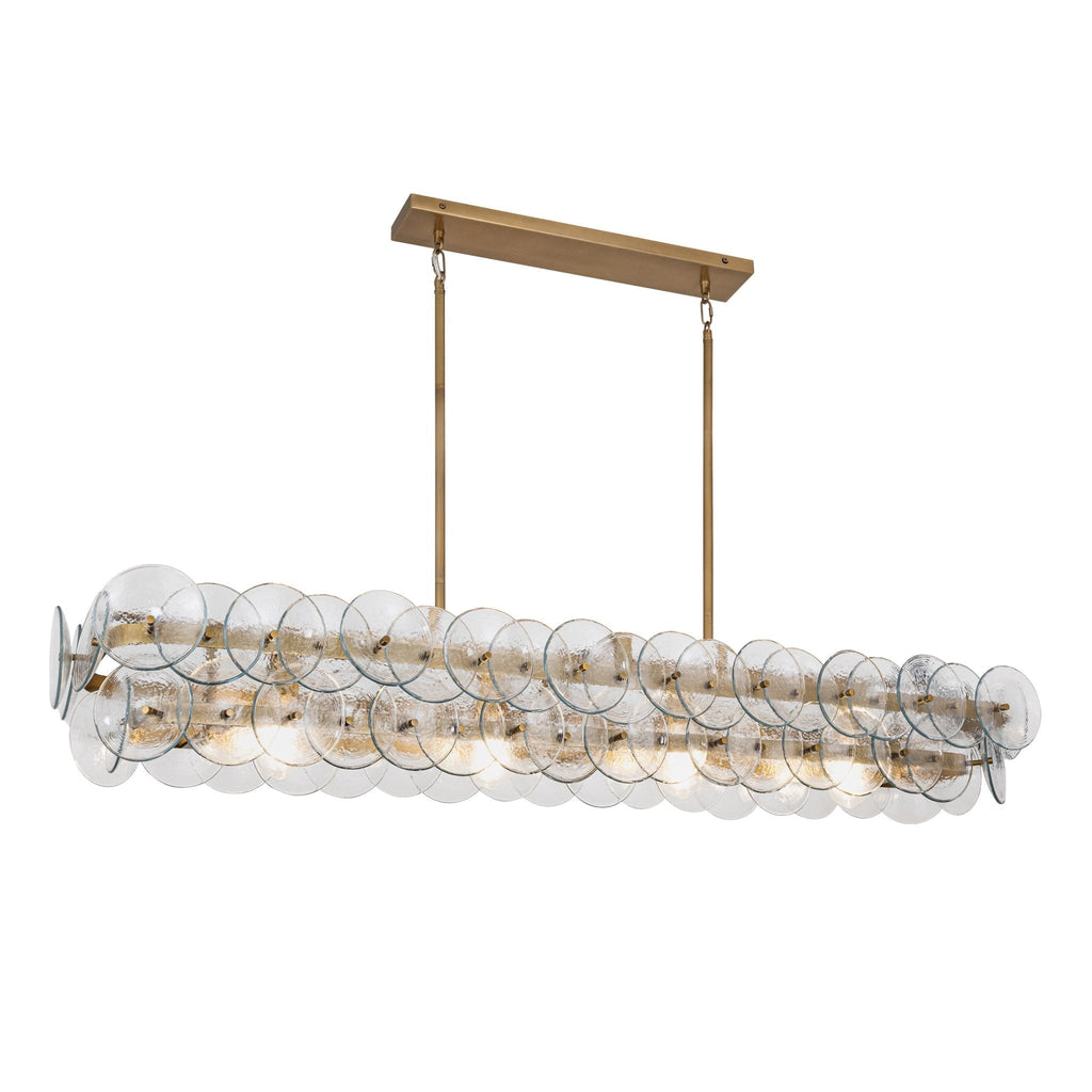 Loren Linear Chandelier - Cyran Lamps