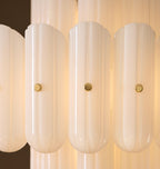 Lorna LED Double Tier Chandelier 25" 35" 46" - Cyran Lamps