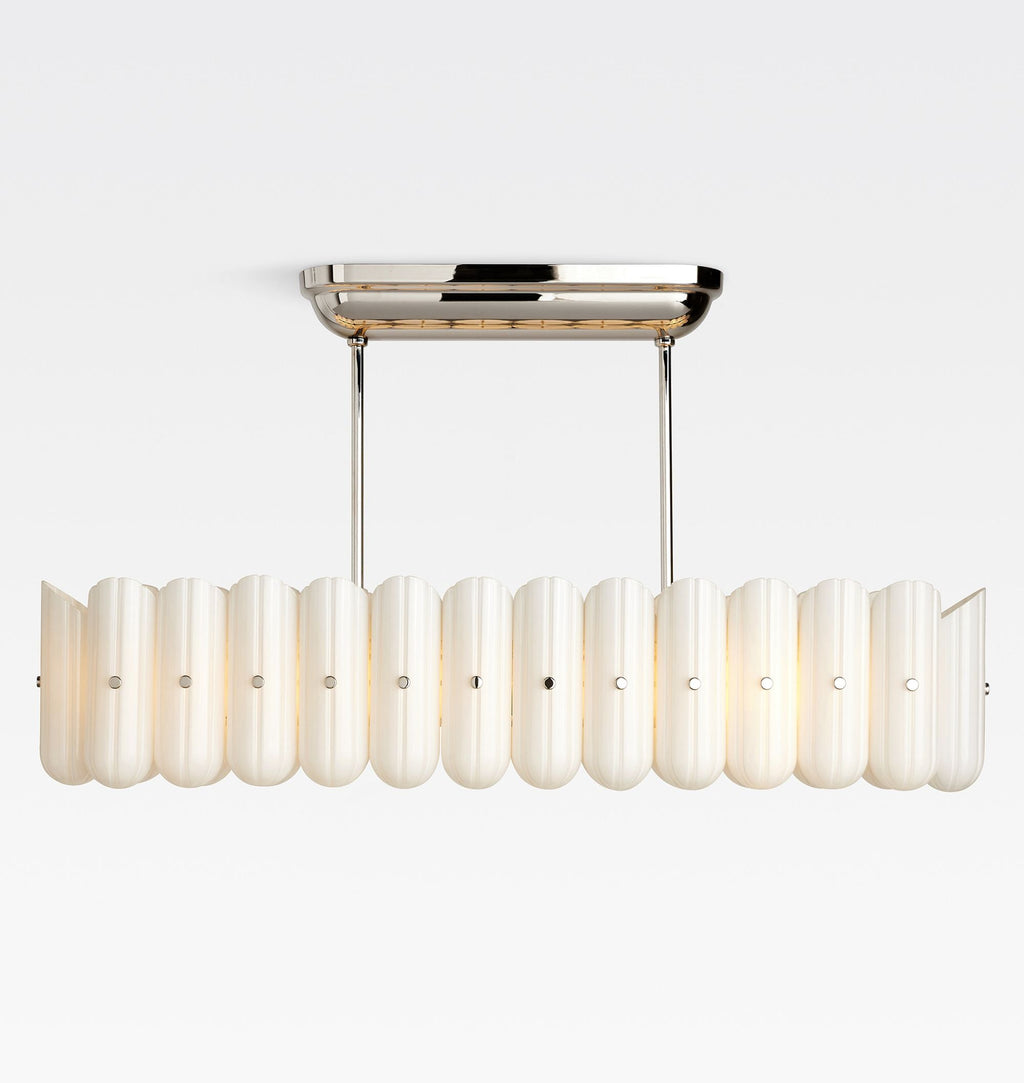 Lorna LED Linear Chandelier 55" - Cyran Lamps