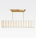 Lorna LED Linear Chandelier 55" - Cyran Lamps