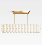 Lorna LED Linear Chandelier 55" - Cyran Lamps