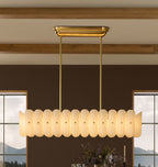 Lorna LED Linear Chandelier 55" - Cyran Lamps