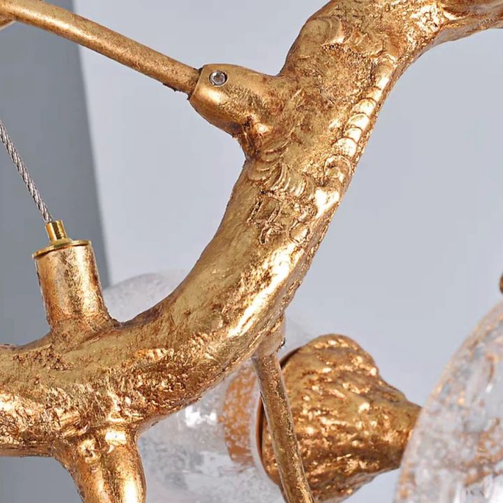 Lotus Luxury Branch Chandelier - Cyran Lamps