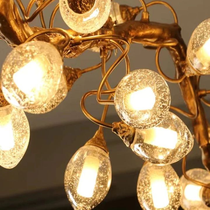 Lotus Luxury Branch Chandelier - Cyran Lamps