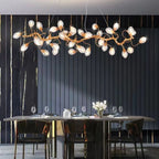 Lotus Luxury Branch Chandelier - Cyran Lamps