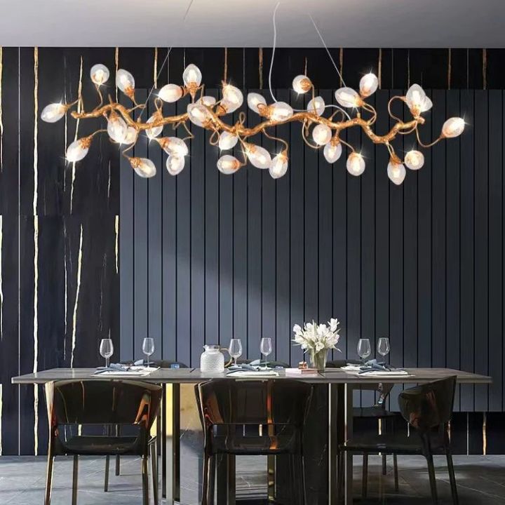 Lotus Luxury Branch Chandelier - Cyran Lamps