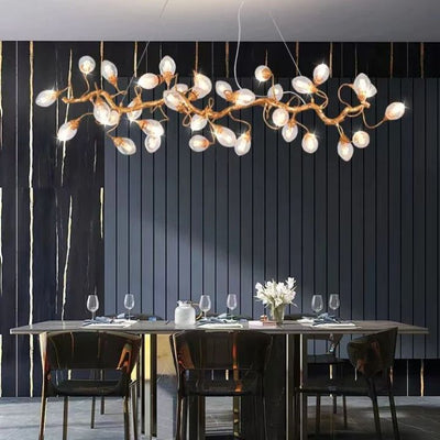 Lotus Luxury Branch Chandelier - Cyran Lamps