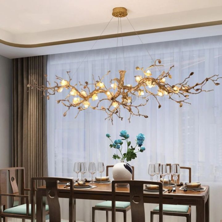 Luxury Flower Tree Branch Chandelier - Cyran Lamps