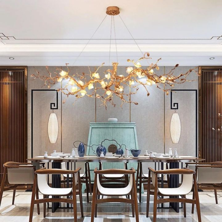Luxury Flower Tree Branch Chandelier - Cyran Lamps
