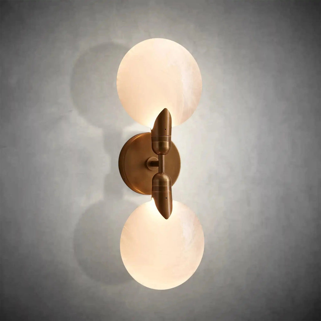 Lyla Double Sconce - Cyran Lamps