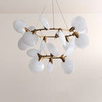 Lyla Floating Disc Chandelier - Cyran Lamps