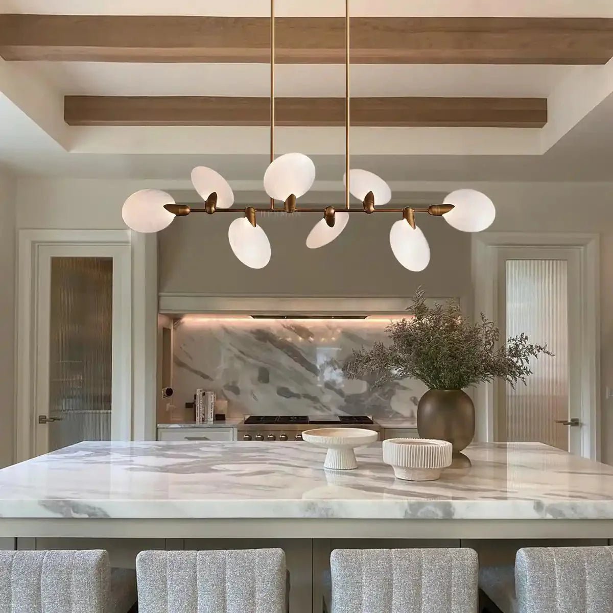 Lyla Linear Chandelier - Cyran Lamps