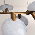 Lyla Nimbus Round Chandelier - Cyran Lamps