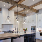 Machinise Glass Cloche Pendant Light - Cyran Lamps