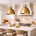 Machinise Metal Cloche Pendant - Cyran Lamps