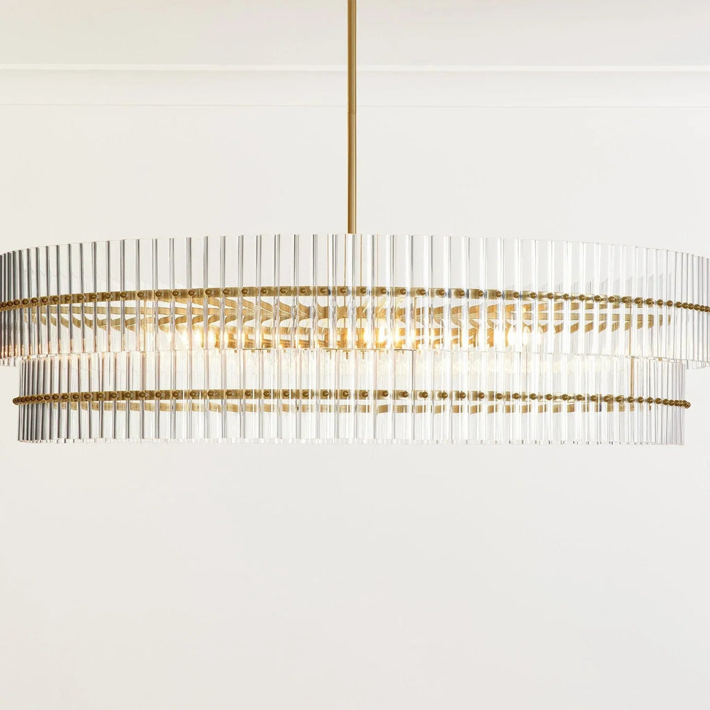 Macy Crystal Round Chandelier - Cyran Lamps
