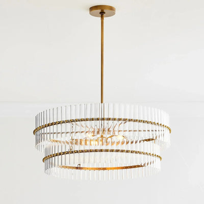 Macy Crystal Round Chandelier - Cyran Lamps