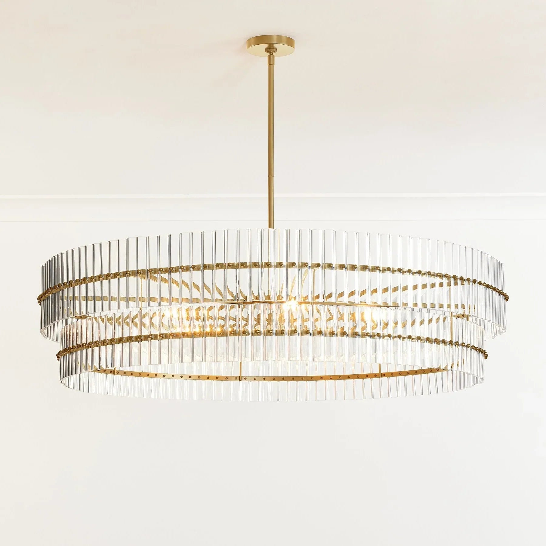 Macy Crystal Round Chandelier - Cyran Lamps