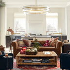 Macy Crystal Round Chandelier - Cyran Lamps