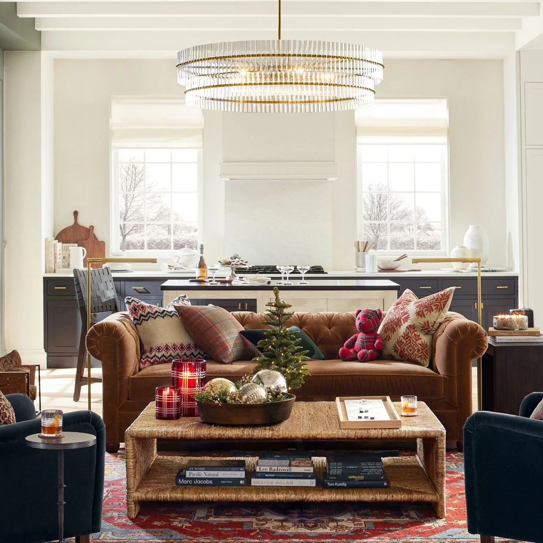 Macy Crystal Round Chandelier - Cyran Lamps