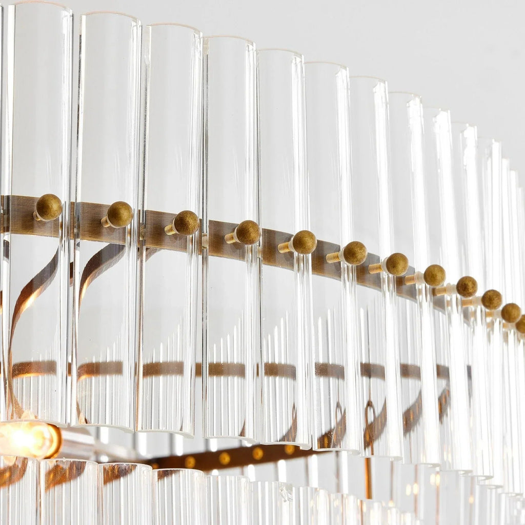 Macy Crystal Round Chandelier - Cyran Lamps