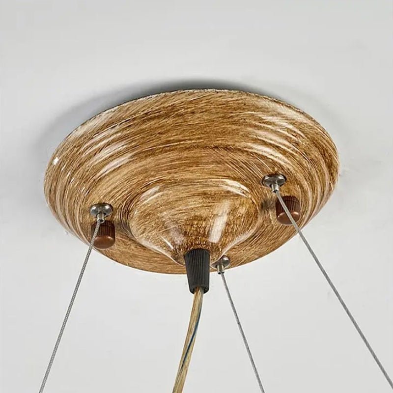 Madelyn Rustic Branch Chandelier Frosted/Clear Ball - Frosted BallWarm White 3000K28Cyranlamps