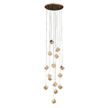 Magic Cube Crystal Staircase Chandelier - Cyran Lamps
