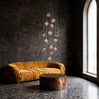 Magic Cube Crystal Staircase Chandelier - Cyran Lamps